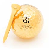 Father Day Gift Gold Dipped Gold Ball Gold Dipped Gold Ball